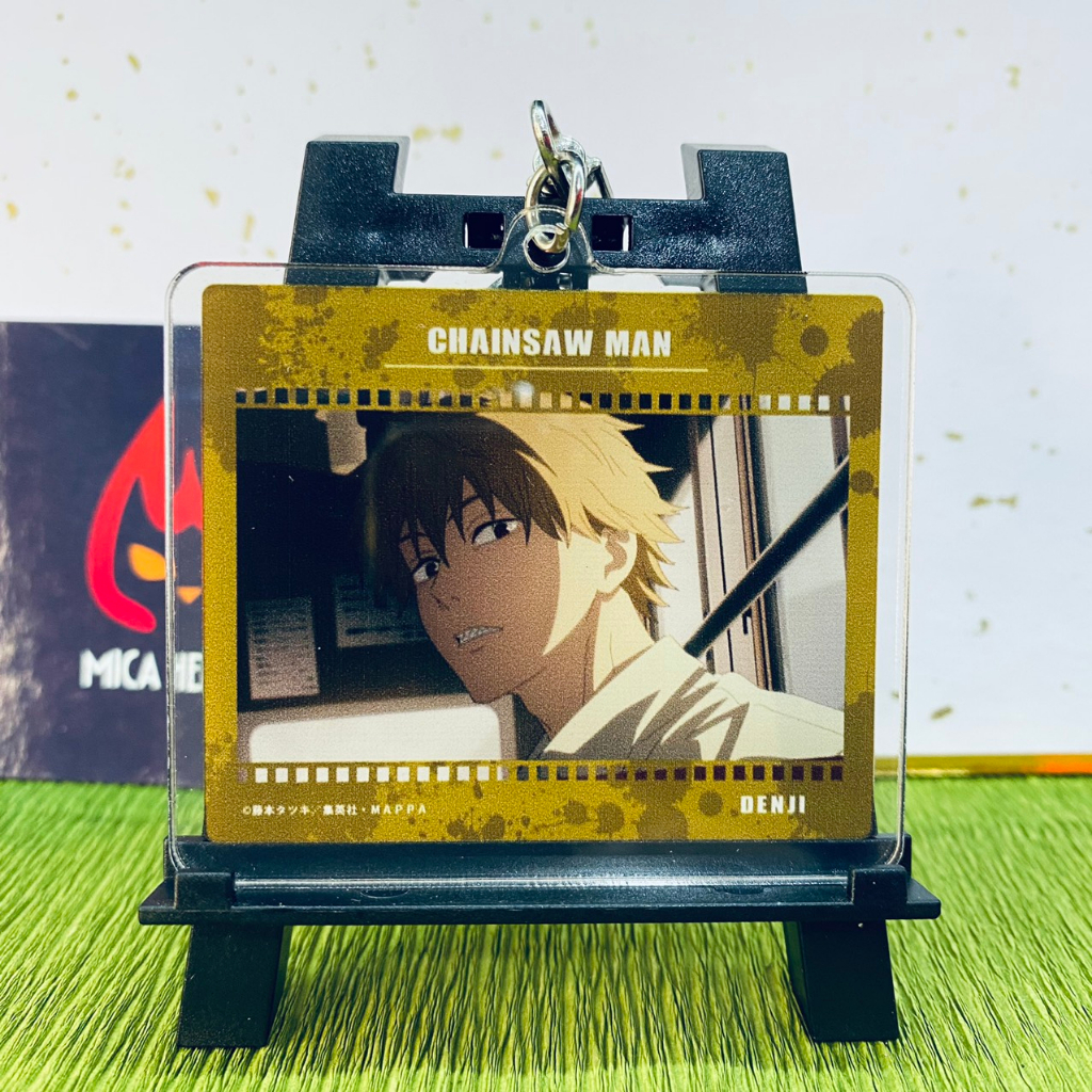 Móc Khóa Anime Chainsaw Man Thước Phim Móc Treo Anime Manga Chainsaw Man Acrylic Chibi Dễ Thương