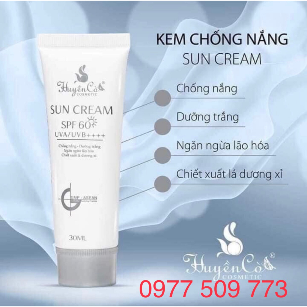 Kem chống nắng Huyền Cò