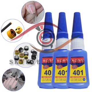 Keo 401 chuyên dụng Dán Đầu Cơ bida (bi a), móng giả, đính đá.