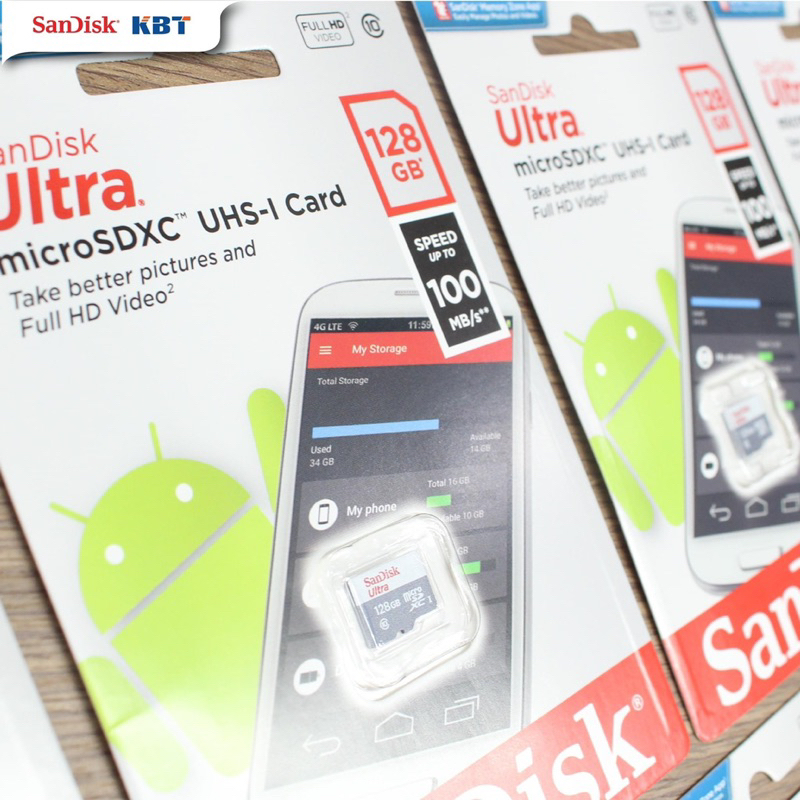 Thé nhớ SANDISK 32GB/64GB/128GB chính hãng