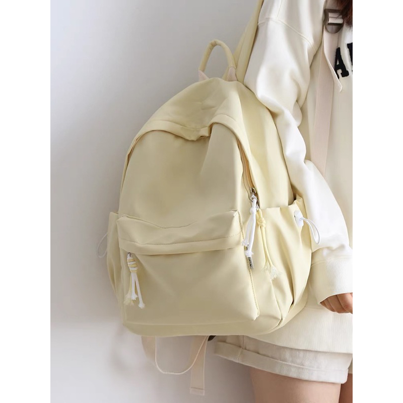 Balo poly chống thấm màu pastel basic