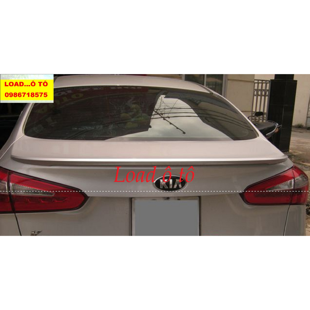 Đuôi Gió Liền Cốp Xe KIA K3 2015 Hàng Mộc Chưa Sơn Cao Cấp