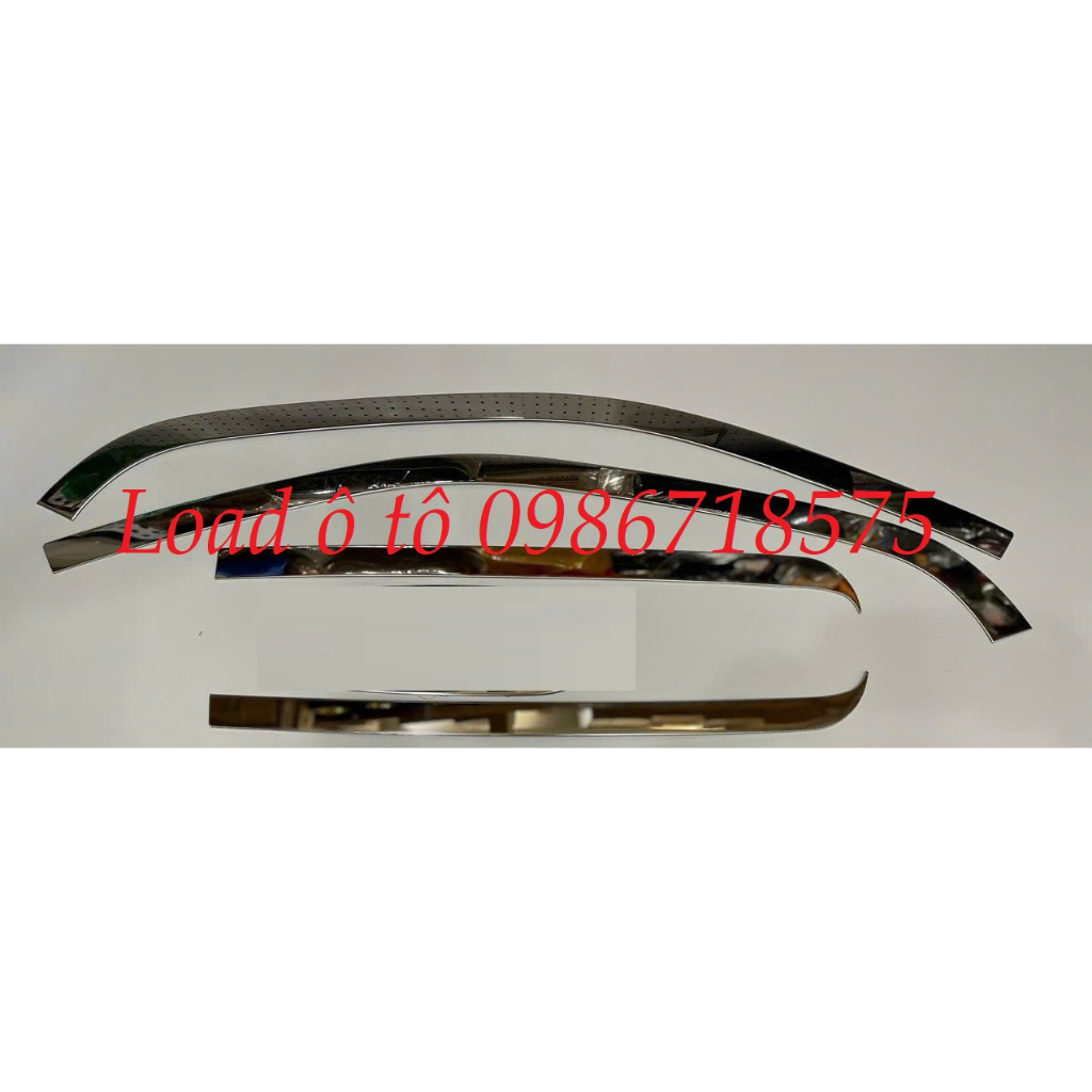 Nẹp Viền Chân Kính, Cong Kính Xe Ford Ranger 2023 Mẫu Inox Cao Cấp