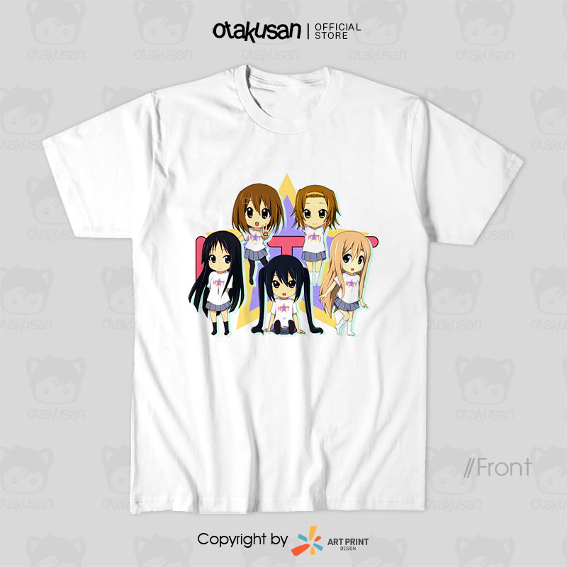 Áo thun K-On! HTT Chibi ngắn tay
