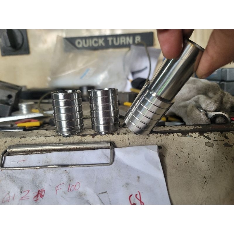 Khâu Tiện CNC 27mm inox 304 _GjaFat