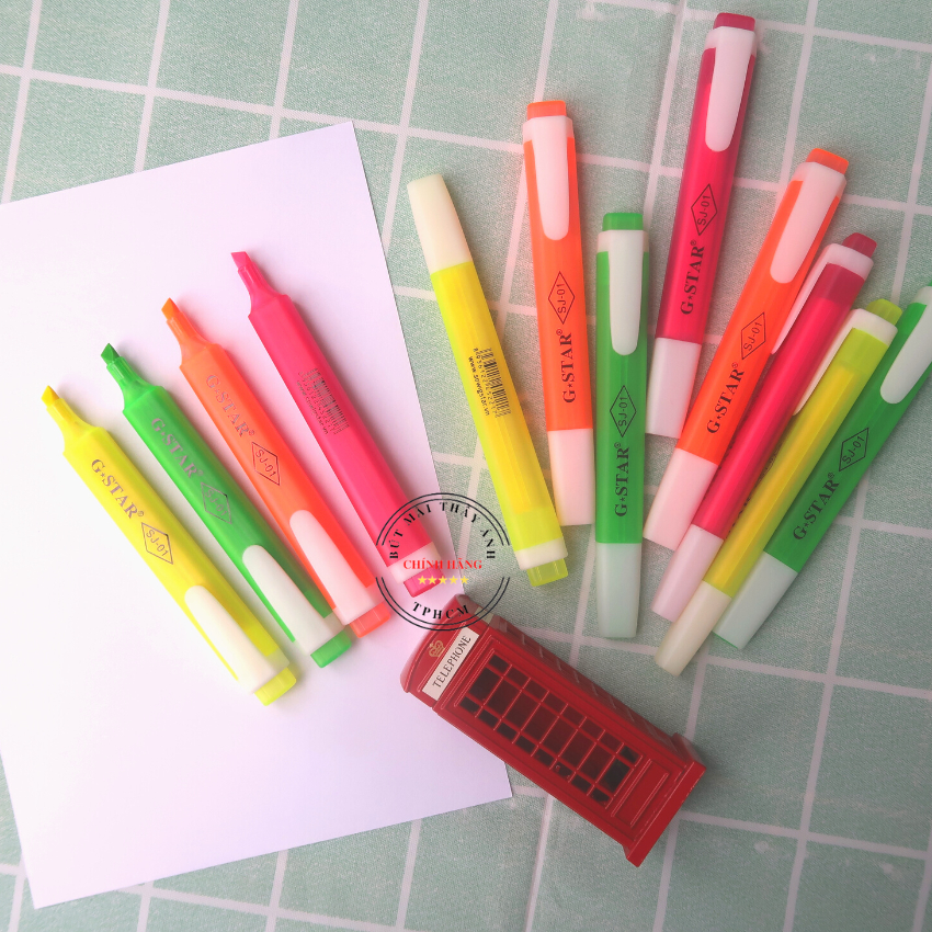 Bút dạ quang highlight G-STAR