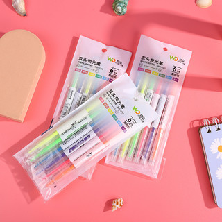 Bộ Bút Highlight dạ quang, Bút dạ quang ghi chú, Bút dạ quang highlight ghi chú