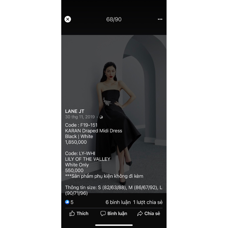 Váy Lane Jt Karan Draped Midi Dress! Chính hãng 100%! 1850K