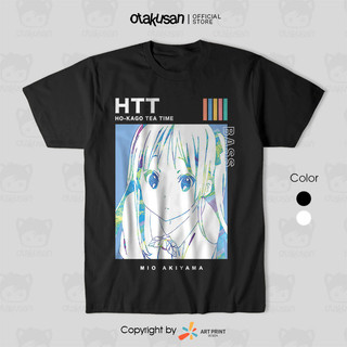 Áo thun K-On! HTT Mio Color Design (Black/White) ngắn tay