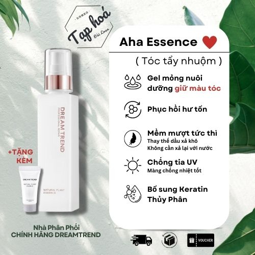 「MẪU MỚI」Dưỡng tóc AHA ESSENCE KHOÁ GIỮ MÀU TÓC - Không còn nỗi lo NHUỘM_TẨY tóc - Phân phối sỉ lẻ CHÍNH HÃNG ĐỘC QUYỀN