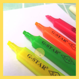 Bút highlight dạ quang GSTAR bền màu