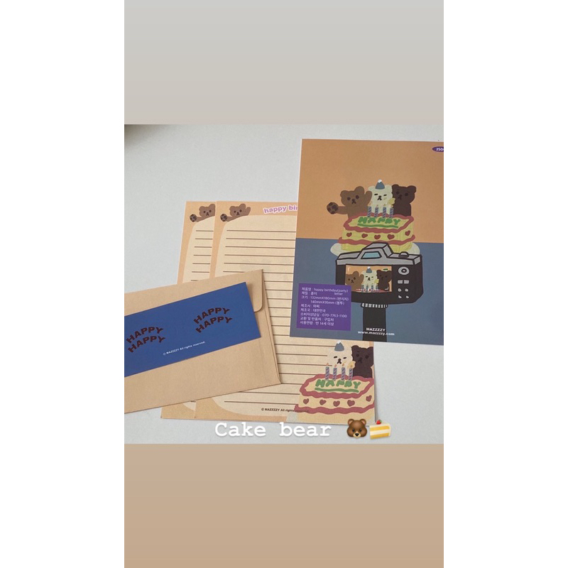 Thiệp ghi thư/cmsn cute