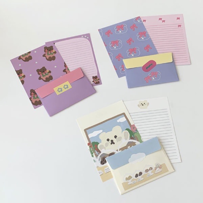 Thiệp ghi thư/cmsn cute