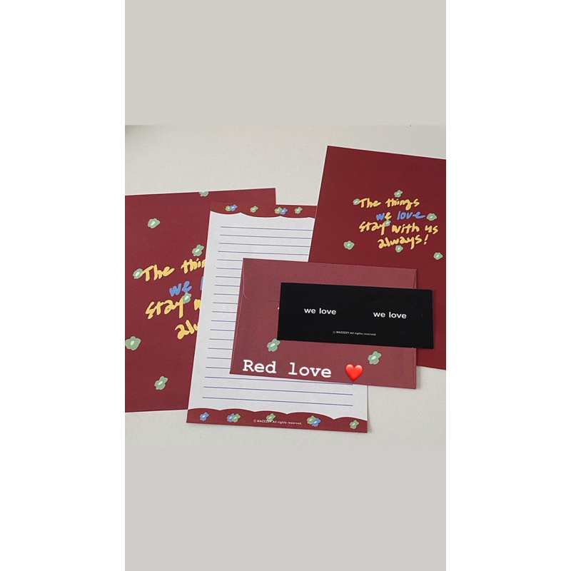 Thiệp ghi thư/cmsn cute