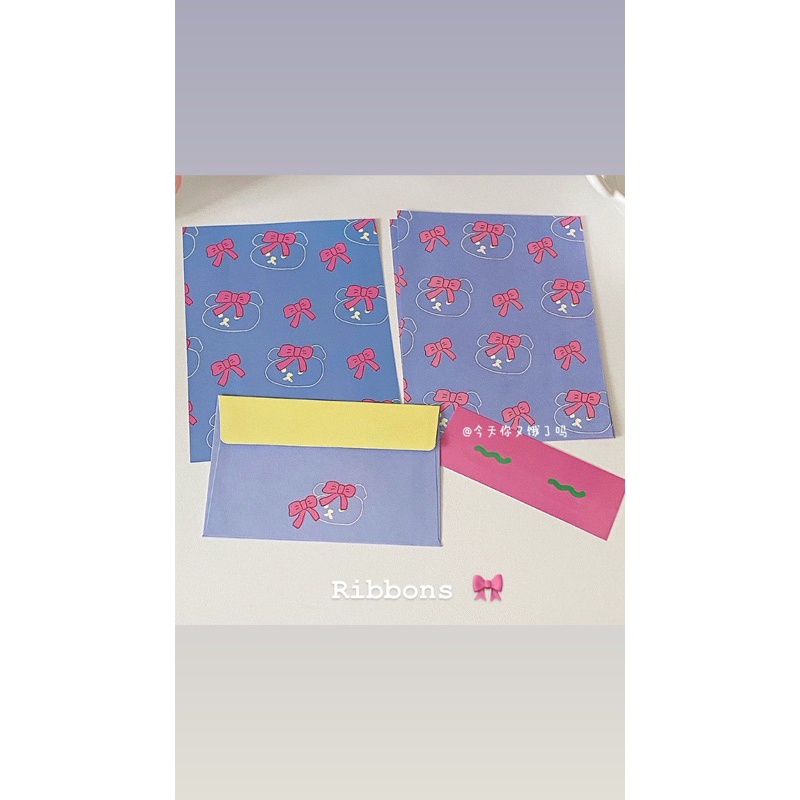 Thiệp ghi thư/cmsn cute