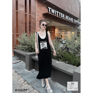 Váy maxi girl cotton siêu mát hàng qcl1