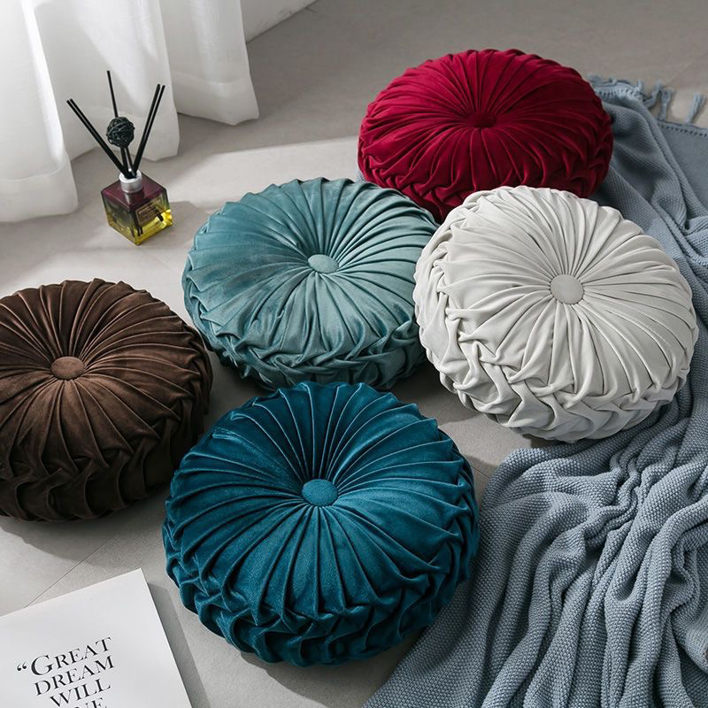 Gối đệm sofa hình bí ngô nhiều màu sắc