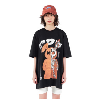 Áo thun BAD RABBIT BONE phong cách trẻ trung năng động phù hợp cả Nam và Nữ mặc form siêu đẹp