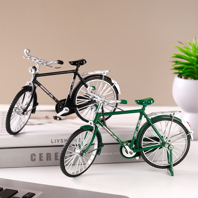 Mô Hình Xe Đạp Cổ Thập Niên 60-70 Tỉ Lệ 1/8. Đồ Chơi Mô Hình
