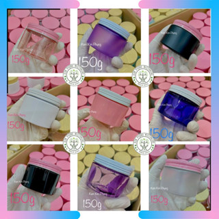 [ 150g ] 1 Hủ nhựa nắp gỗ cao cấp hàng nhập đựng mỹ phẩm [KEM KIM PHỤNG]