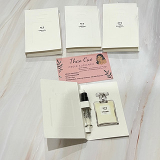 Mẫu thử xà neo no 5 l’eau
