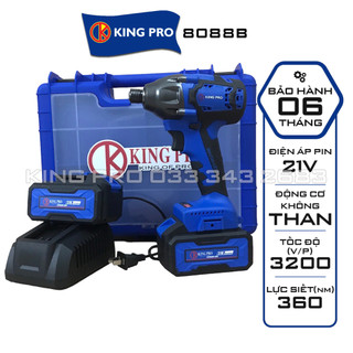 Máy chuyên vít KING PRO 8088B Lực siết 360Nm Dây đồng nguyên chất