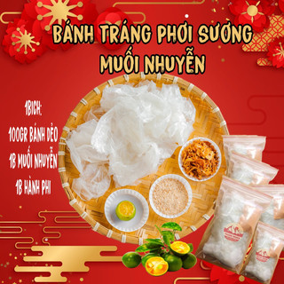Bánh Tráng Phơi Sương Muối Nhuyễn. TrungNghia