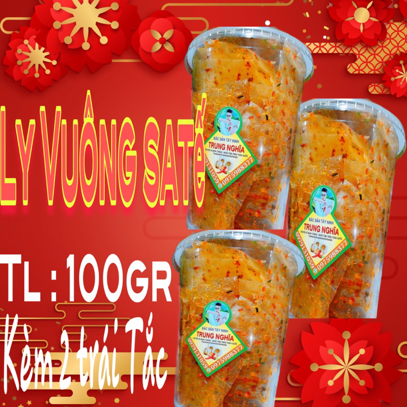 Bánh Tráng Ly Tép Hành Phi TRUNG NGHĨA
