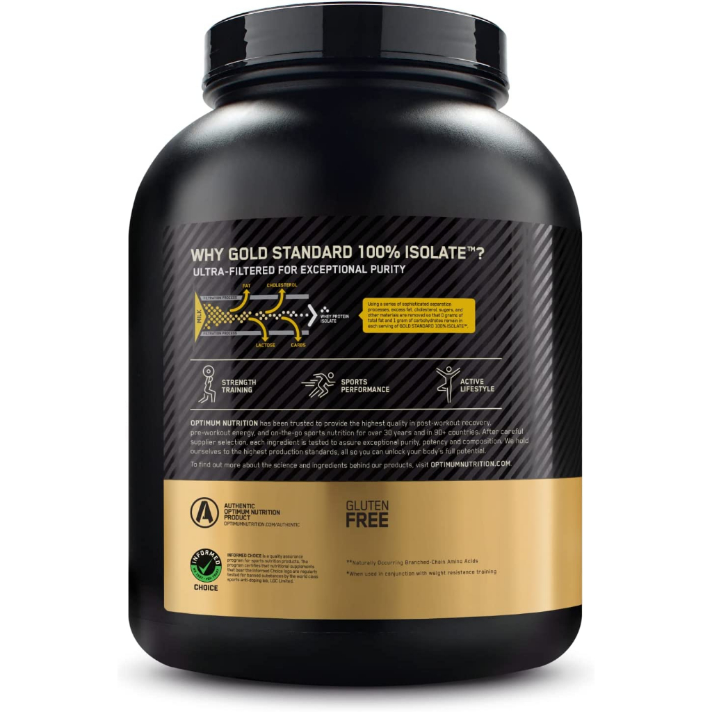 Optimum Nutrition Gold Standard 100% Isolate, Chocolate Bliss, 3 lb