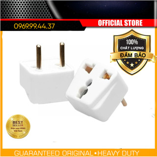 Phích cắm chuyển 3 chấu ra 2 chấu mpe ad1