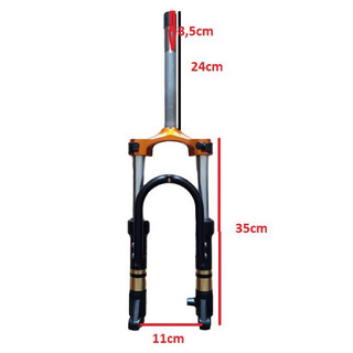 Phuộc hơi xe đạp điện , xe máy điện 18x250 cổ phi 25