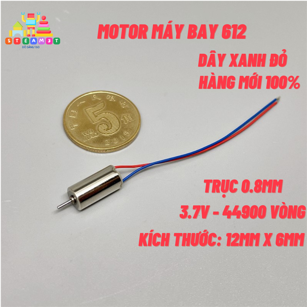 Motor máy bay mini motor coreless hàng mới 100% 3V 3.7V 4.2V đủ loại 620 615 720 820 8520