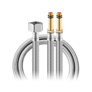 Bộ Dây cấp nước nóng lạnh inox Richtree đầu nối bằng đồng, bện sợi chống gỉ bền bỉ không lo gập gẫy