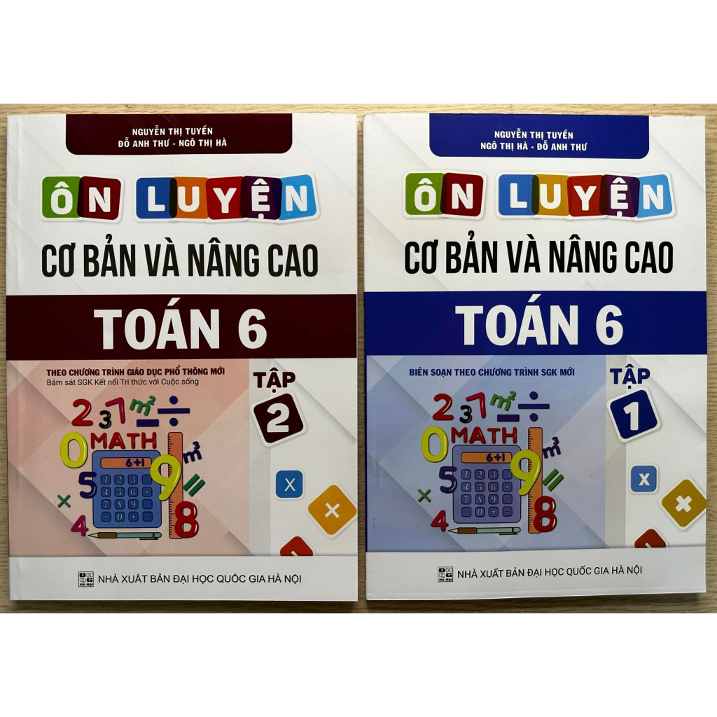 Sách - Ôn luyện cơ bản và nâng cao Toán 6 tập 2 ( kết nối )