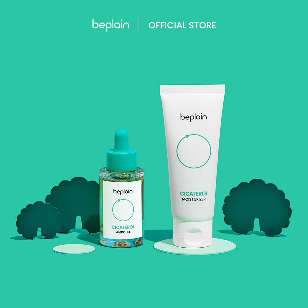 beplain Phục Hồi Nhân Đôi 2X Ampoule Cicaterol 30ml &amp; Kem dưỡng Cicaterol 60ml