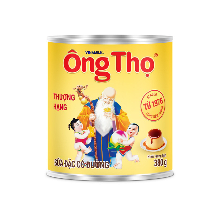 Sữa Đặc Ông Thọ Trắng-Đỏ
