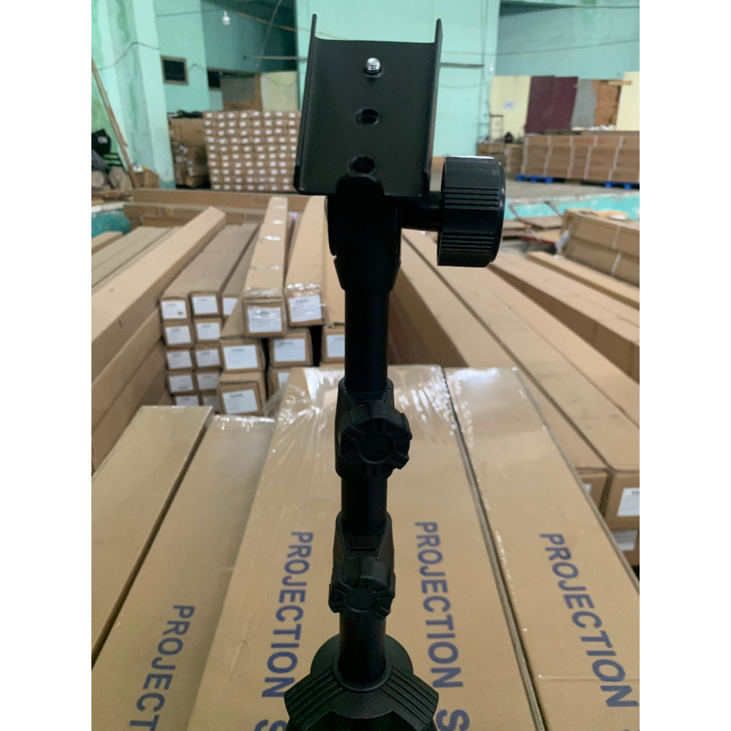 Kệ Sắt để máy chiếu, laptop ,xếp gọn, nhẹ,điều chỉnh góc 180 độ KT 60 - 120cm - Projector Stand