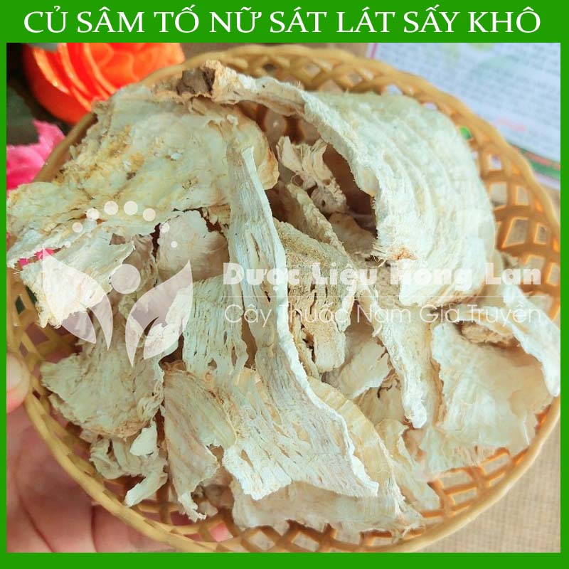 ✅ Củ Sâm tố nữ thái lát sấy khô tăng vòng 1, củ sâm tố nữ khô nguyên chất sản sinh collagen, tăng cường nội tiết tố