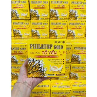 Hộp 20 ống nước philatop gold tổ yến hố trợ bồi bổ sức khoẻ ăn ngon tiêu hoá khoẻ