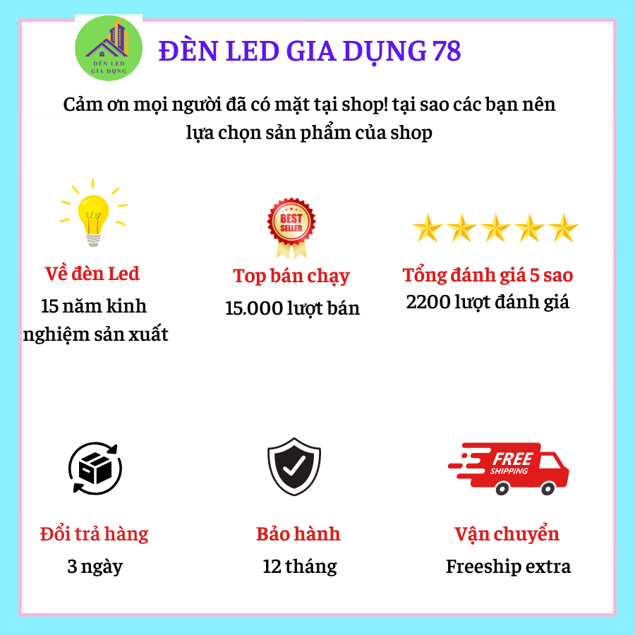 Bóng Đèn Led Búp Tròn Kín Chống Nước 3W, 5W, 7W, 9W, Đèn Led Trang Trí Ngoài Trời mã A1 | BigBuy360 - bigbuy360.vn