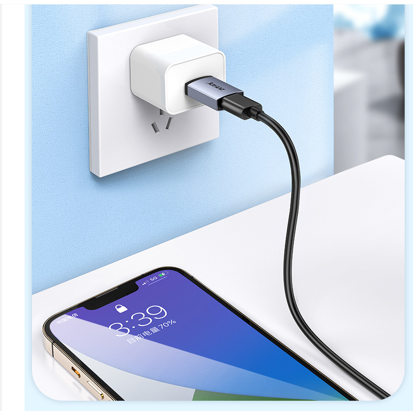 Đầu chuyển đổi OTG Jasoz 3.0, USB sang Type C và Type C sang USB A, sạc, truyền dữ liệu tốc độ cao, bảo hành 12 tháng