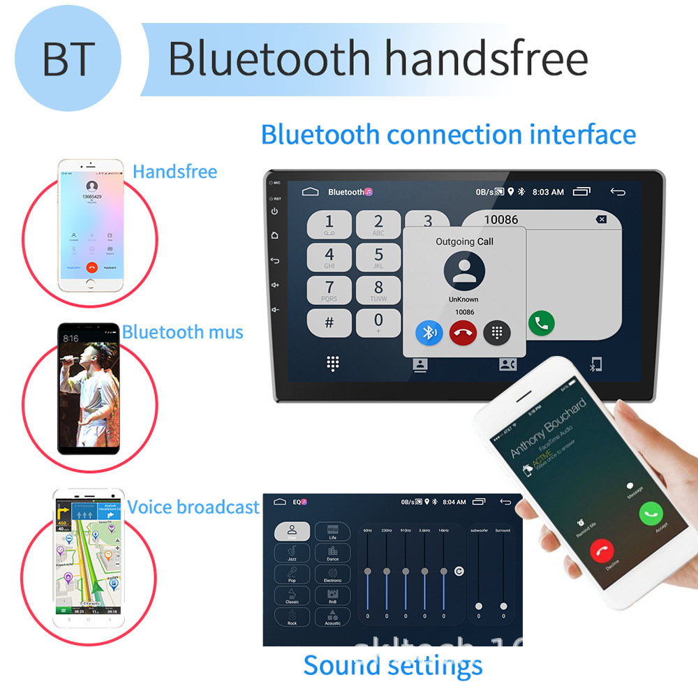 Combo màn hình lắp sim 4G android kèm mặt dưỡng dây nguồn zin theo xe HUYNDAI I10 2014-2020