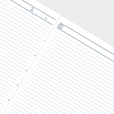 Vở kẻ ngang  200 trang A4 Campus People NB-​A4PE200-1