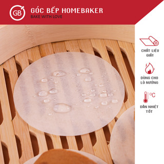 Giấy Nến Tròn Lót Đế Set 50 Miếng - Giấy Nướng Bánh _ Giấy Lót Nướng BBQ GBPP009