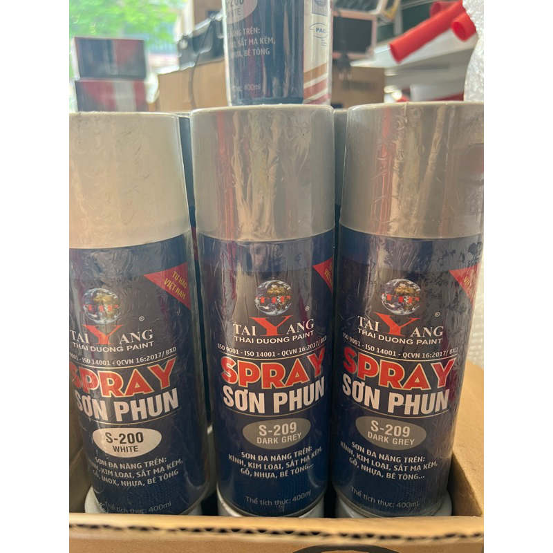 Sơn xịt sắt kẽm các màu cao cấp