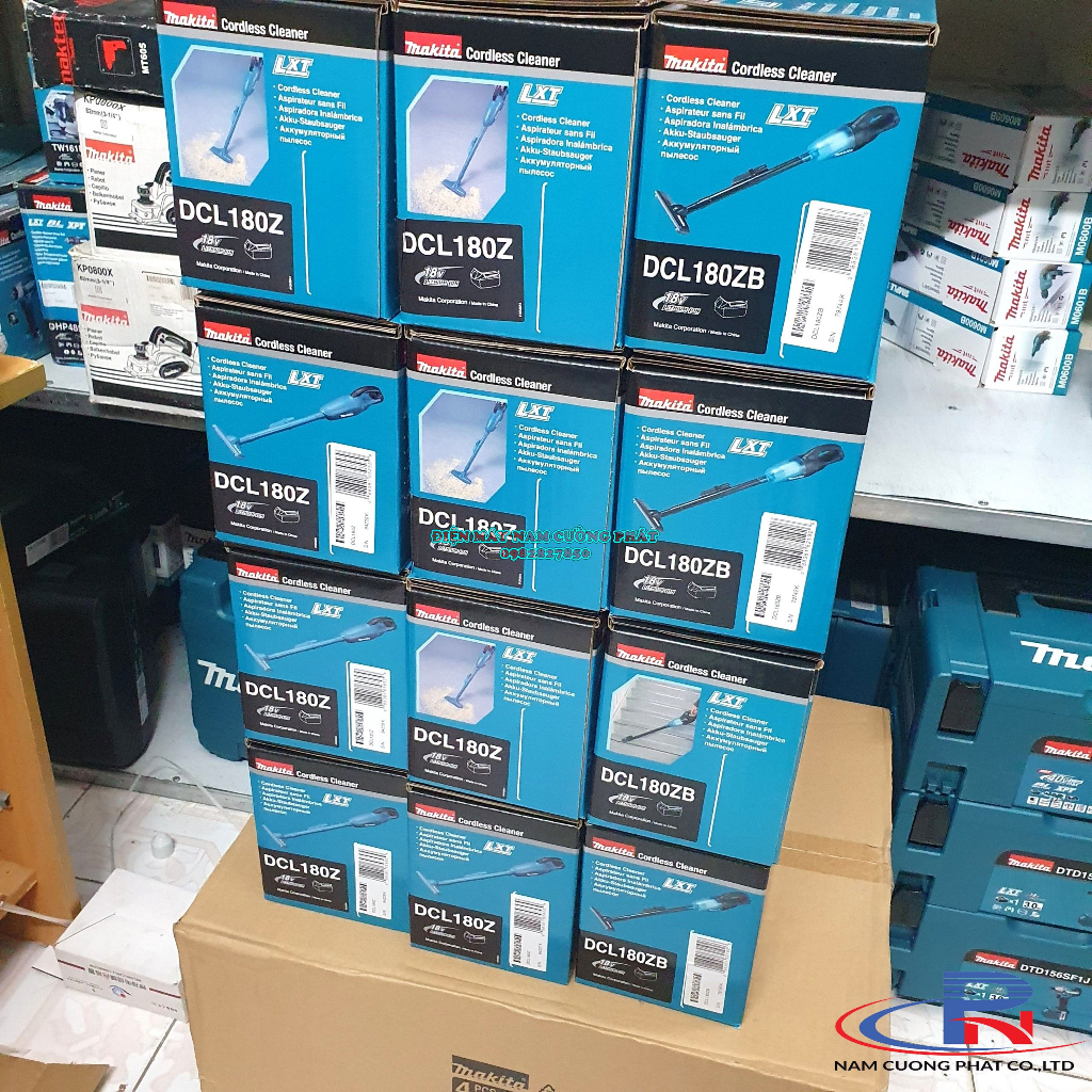 Máy hút bụi dùng pin Makita DCL180Z DCL180ZB