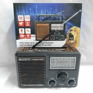 Radio pin sạc trong, nguồn 220v, hoặc 2 pin đại. nghe đài FM, AM,SW...