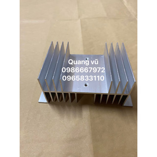 Đế nhôm tản nhiệt (lắp cho ssr)role bán dẫn tủ điện nồi phở