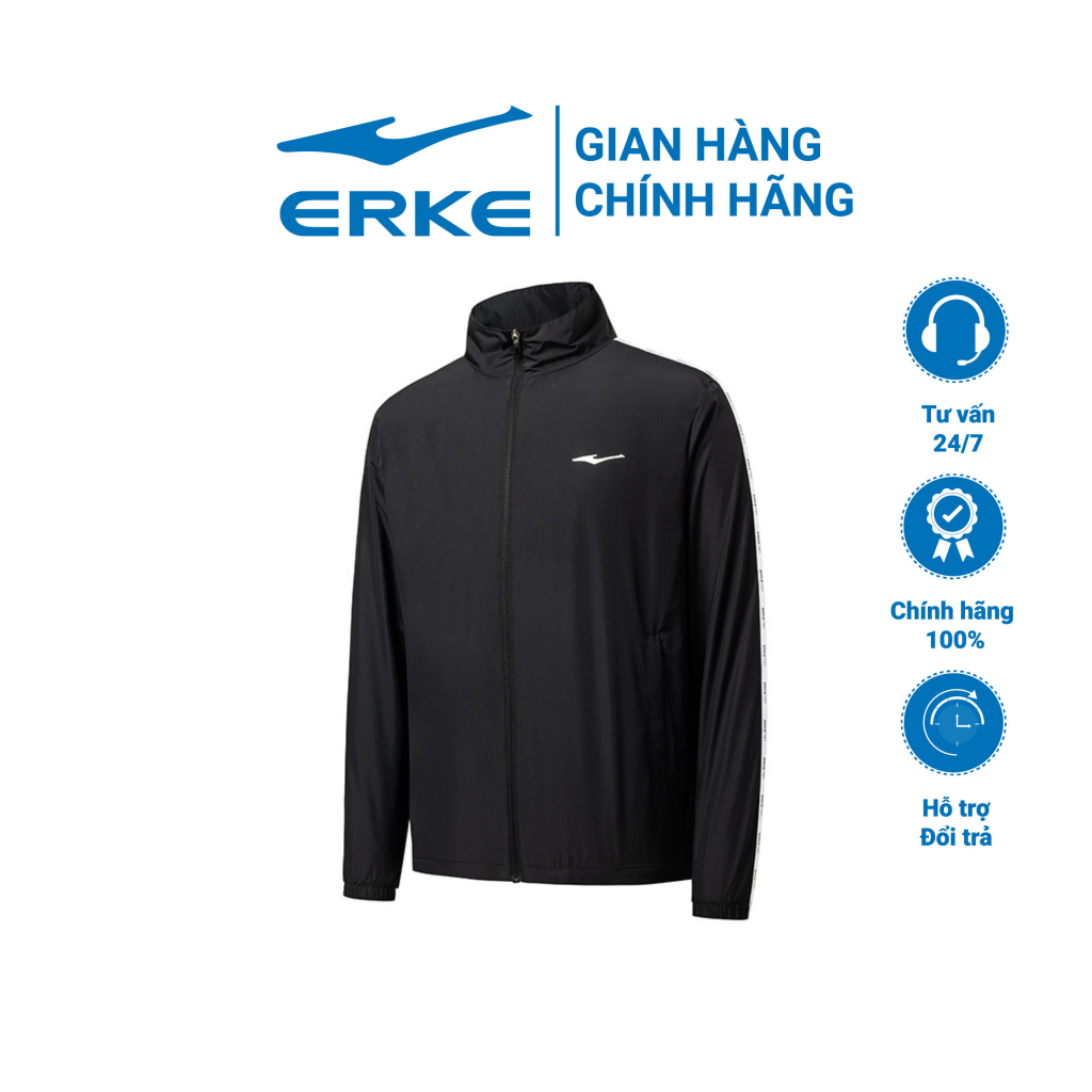 Áo khoác thể thao nam JACKET ERKE 11222303315 thời trang phù hợp với nhiều lứa tuổi