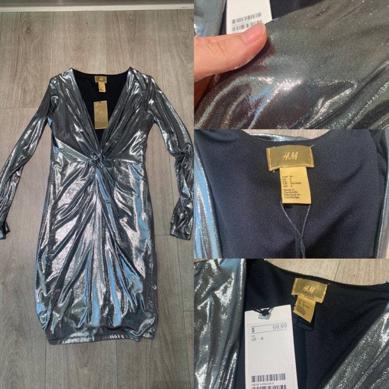 Thanh lý đầm body đi tiệc h&m auth